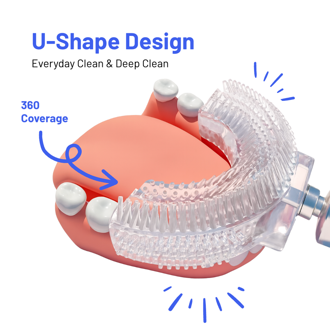 Zental ™ Kids AI Electrical 360 Brush